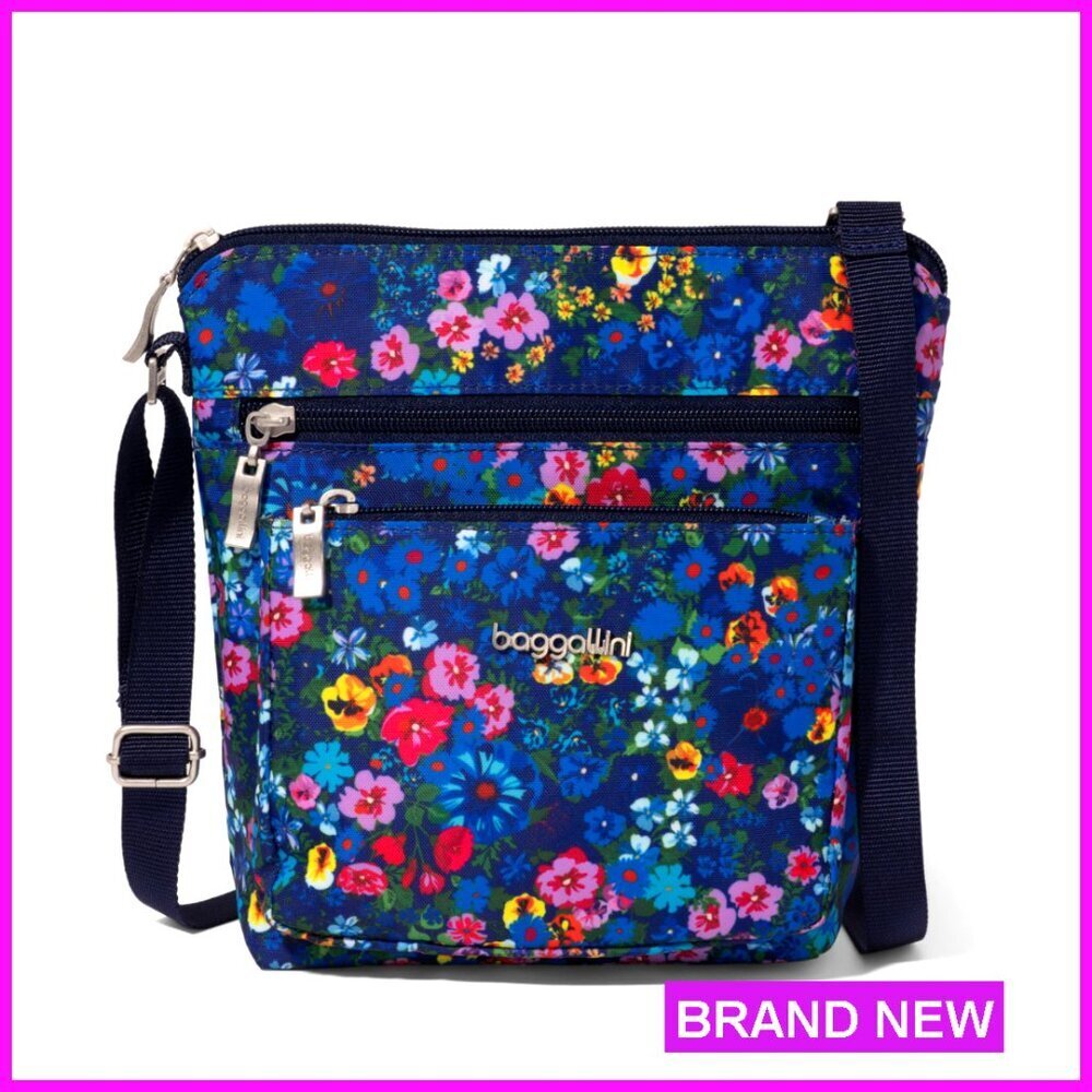 Small Lightweight Crossbody Bag Water-Resistant RFID Travel Purse